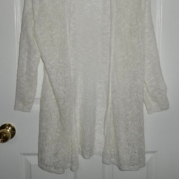 BEAUTIFUL KNIT PATTERNED UNITED STATES SWEATERS IN THE OFF WHITE COLOR - SIZE S - Picture 2 of 2
